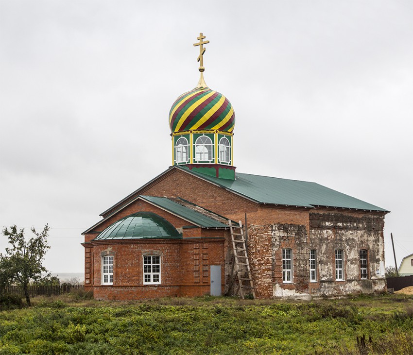 Ефимьево. Церковь Троицы Живоначальной. фасады