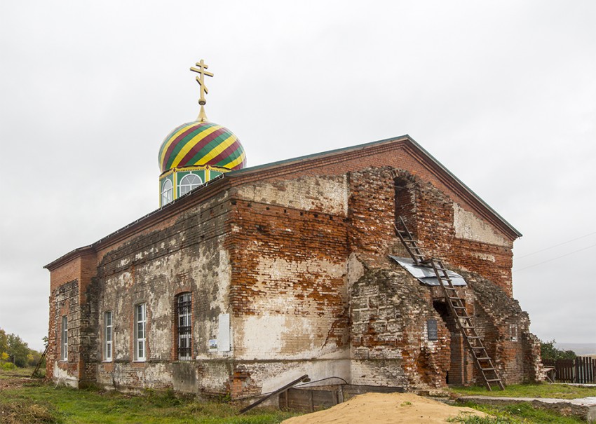 Церковь Троицы Живоначальной, Ефимьево (Богородский район, Нижегородская область). фасады