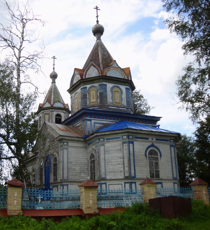Церковь Покрова Пресвятой Богородицы, Каменка (Воротынский район, Нижегородская область). фасады