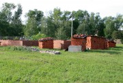 Церковь Покрова Пресвятой Богородицы, Фундамент строящегося храма<br>, Ирклиевская, Выселковский район, Краснодарский край