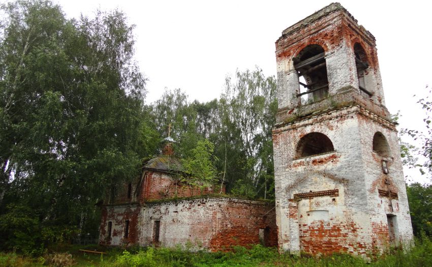 Церковь Тихвинской иконы Божией Матери, Мамакино (Бор, ГО, Нижегородская область). фасады