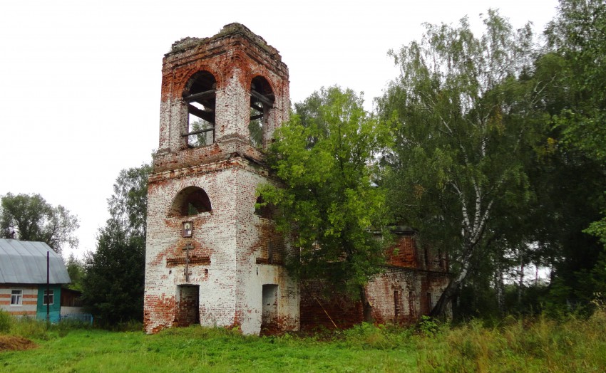 Церковь Тихвинской иконы Божией Матери, Мамакино (Бор, ГО, Нижегородская область). фасады