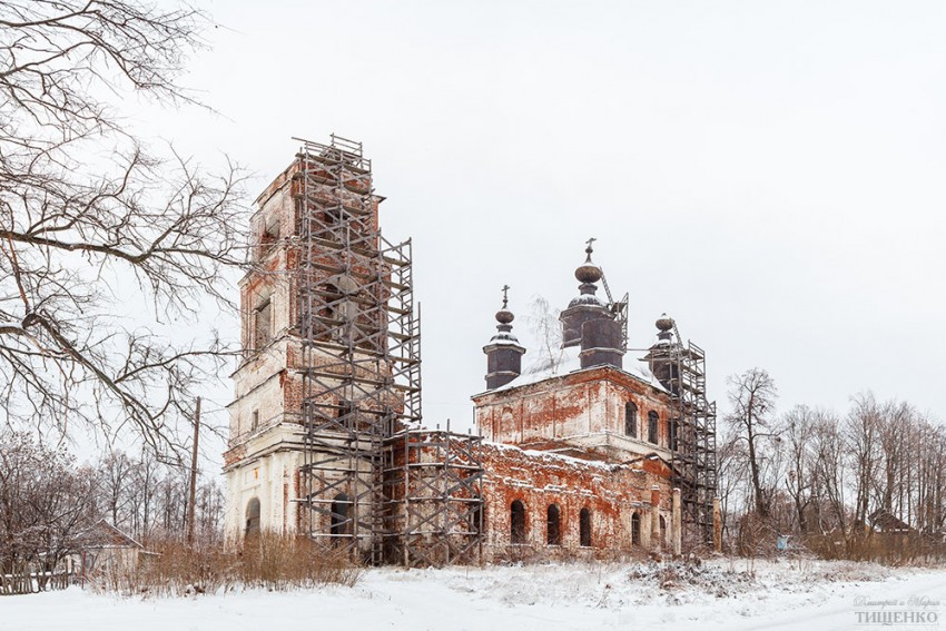 Богородское. Церковь Казанской иконы Божией Матери. фасады