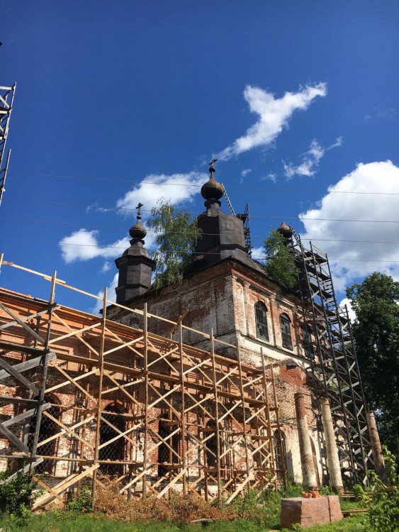 Церковь Казанской иконы Божией Матери, Богородское (Воскресенский район, Нижегородская область). документальные фотографии