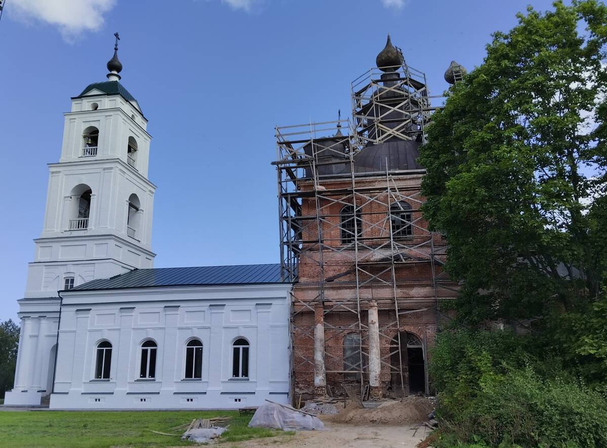 Церковь Казанской иконы Божией Матери, Богородское (Воскресенский район, Нижегородская область). фасады