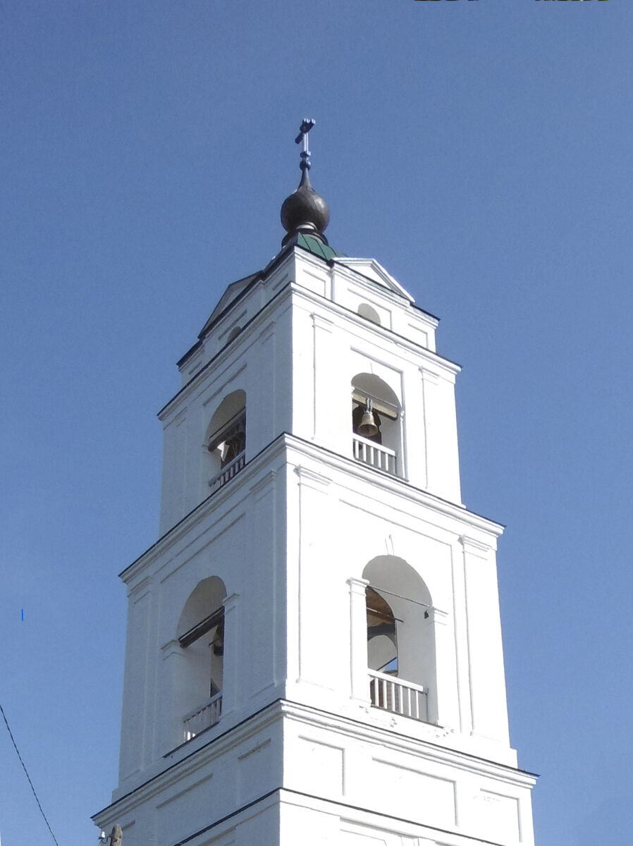 Церковь Казанской иконы Божией Матери, Богородское (Воскресенский район, Нижегородская область). архитектурные детали, Ярусы звона колокольни