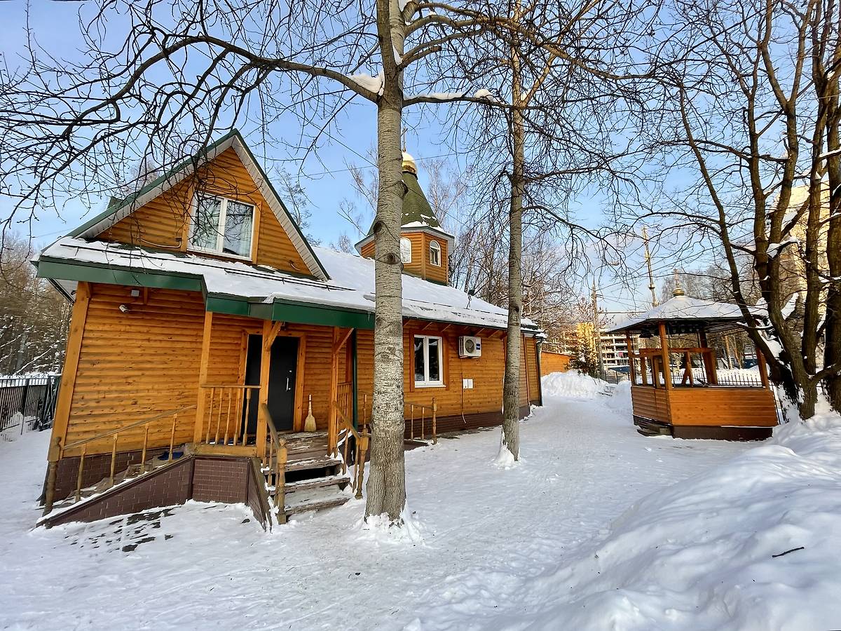 фасады. Церковь Даниила Московского в Метрогородке, Метрогородок (Восточный административный округ (ВАО), г. Москва)