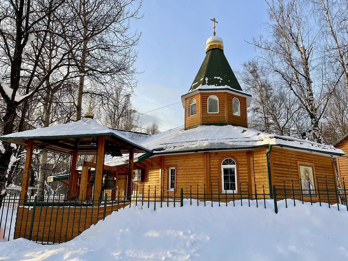 фасады. Церковь Даниила Московского в Метрогородке, Метрогородок (Восточный административный округ (ВАО), г. Москва)