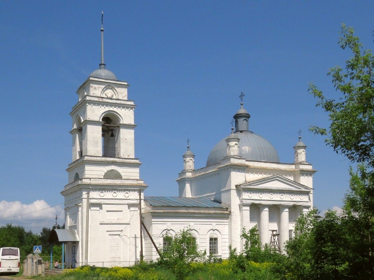 Церковь Спаса Нерукотворного Образа, Осинки (Воротынский район, Нижегородская область). фасады