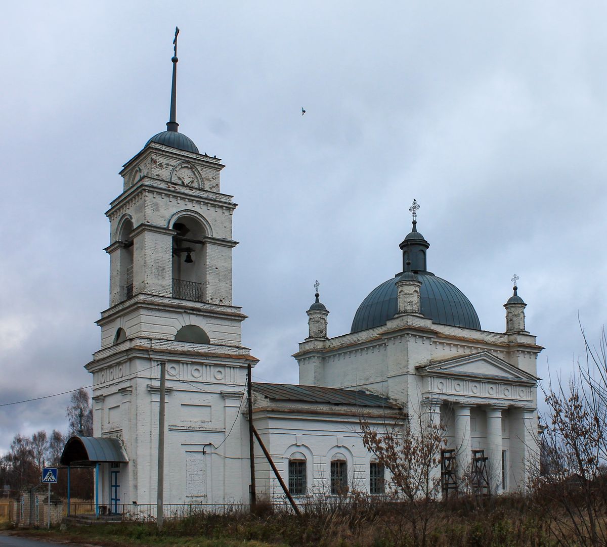 Церковь Спаса Нерукотворного Образа, Осинки (Воротынский район, Нижегородская область). фасады