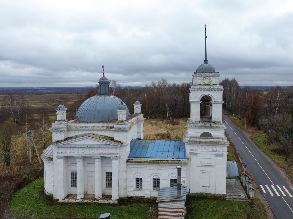 Церковь Спаса Нерукотворного Образа, Осинки (Воротынский район, Нижегородская область). фасады
