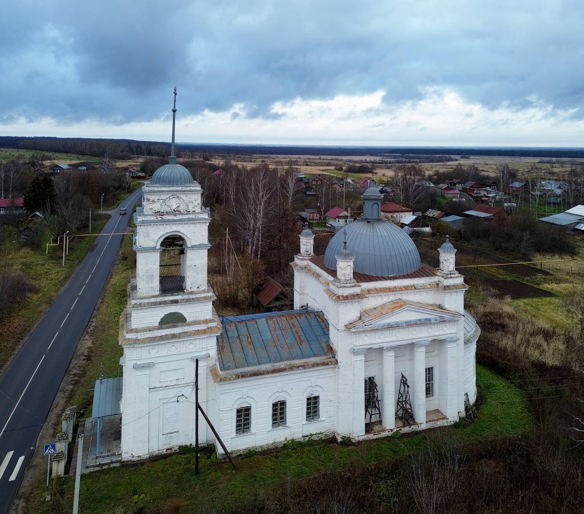 Церковь Спаса Нерукотворного Образа, Осинки (Воротынский район, Нижегородская область). фасады