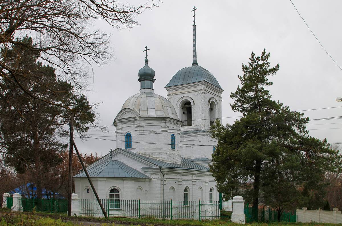 Церковь Иоанна Богослова, Огнев Майдан (Воротынский район, Нижегородская область). фасады