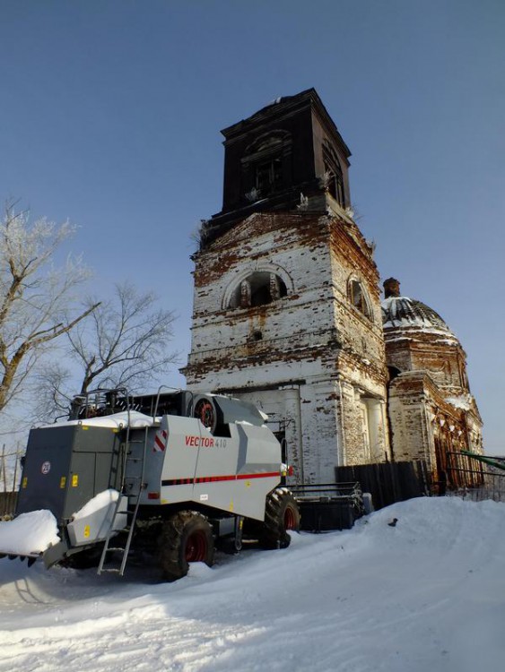 Веслянка. Церковь Благовещения Пресвятой Богородицы. фасады