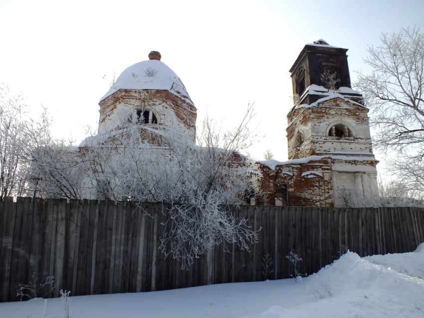 Веслянка. Церковь Благовещения Пресвятой Богородицы. фасады