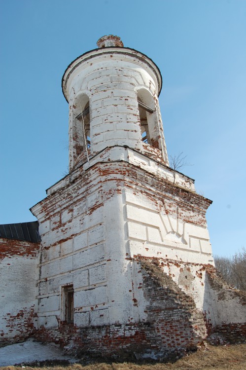 Церковь Троицы Живоначальной, Троицк (Кунгурский район и г. Кунгур, Пермский край). архитектурные детали, вид колокольни с северо- западной стороны