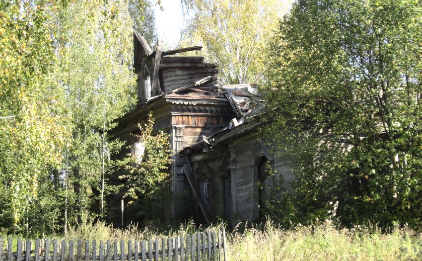 Большое Поле. Церковь Зосимы и Савватия Соловецких. фасады