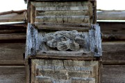 Церковь иконы Божией Матери "Знамение", Декор на стенах.<br>, Знаменское, Воскресенский район, Нижегородская область