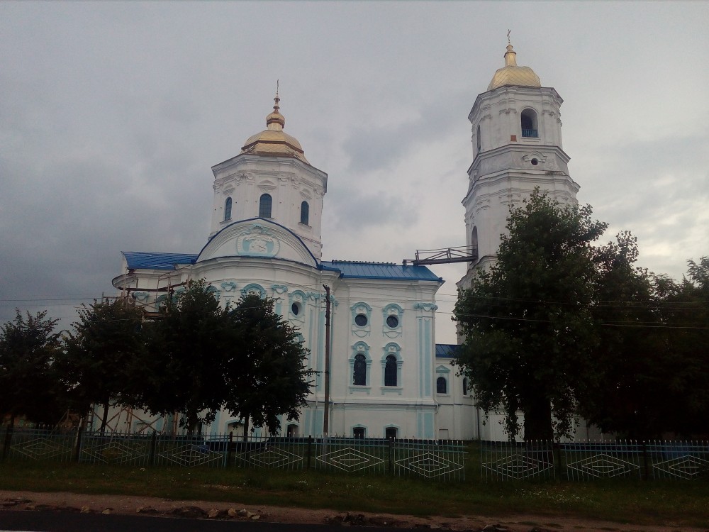 Церковь Михаила Архангела, Воронеж (Шосткинский район, Украина, Сумская область). фасады, Михайловская церковь. Вид с севера.