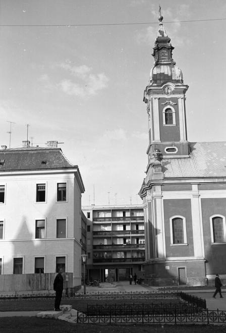 Церковь Перенесения мощей Николая Чудотворца в Бари, Сегед (Венгрия, Прочие страны). архивная фотография, Источник: http://www.fortepan.hu/_photo/display/29161.jpg
