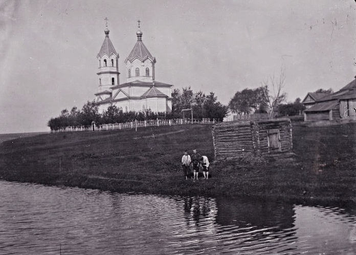 Церковь Николая Чудотворца, Лубянцы (Дальнеконстантиновский район, Нижегородская область). архивная фотография, Конец XIX - начало XX вв. (Дмитриев М. П.) Госкаталог музейного фонда. Нижегородский государственный историко-архитектурный музей-заповедник