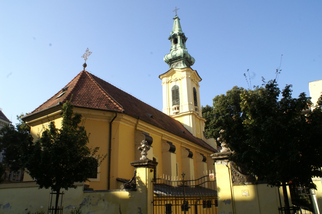 Церковь Георгия Победоносца, Будапешт (Венгрия), фотография. фасады