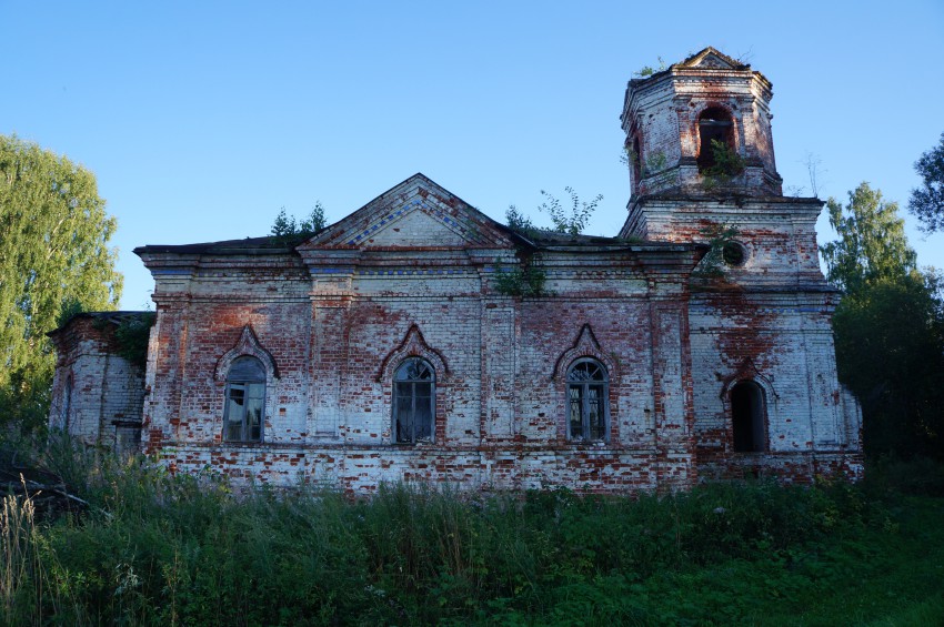 Церковь Всех Святых, Слышково (Городецкий район, Нижегородская область). фасады