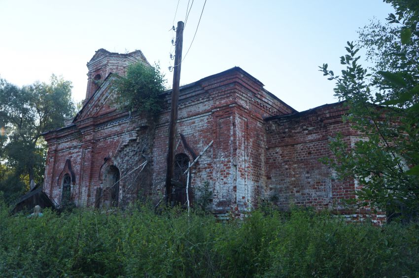 Церковь Всех Святых, Слышково (Городецкий район, Нижегородская область). фасады