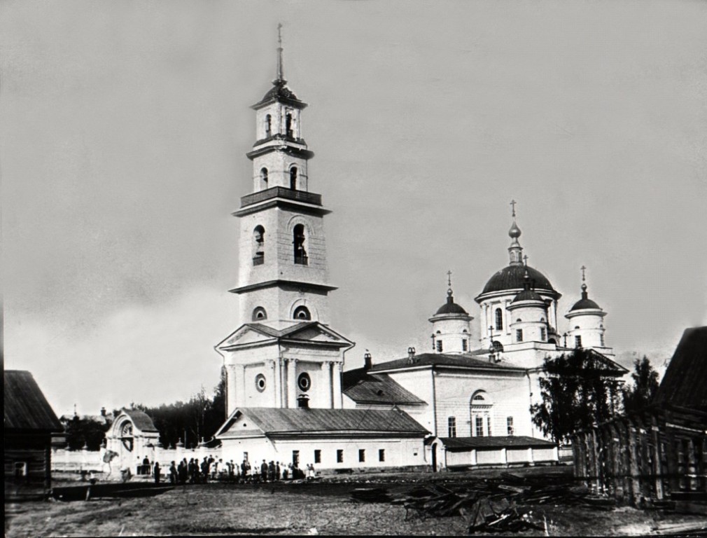 Воскресенское. Церковь Воскресения Словущего. архивная фотография, Фото 1910-х годов