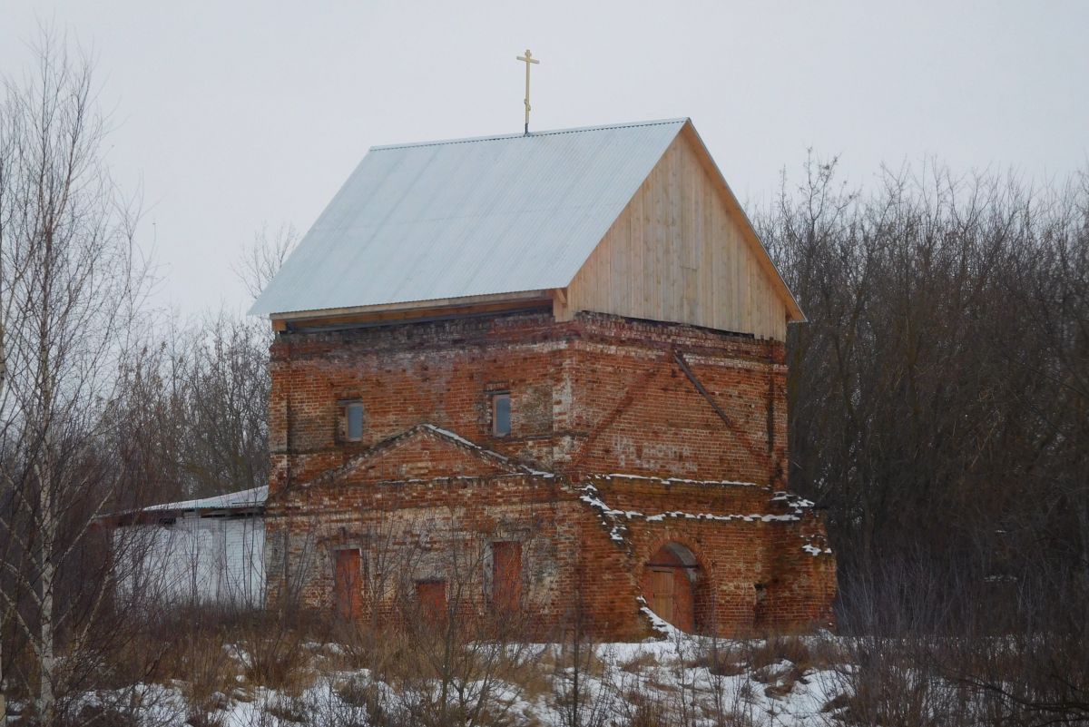 Церковь Илии Пророка, Игумново (Кстовский район, Нижегородская область). фасады, С 2021 г. проводятся работы по консервации и дальнейшему восстановлению храма.