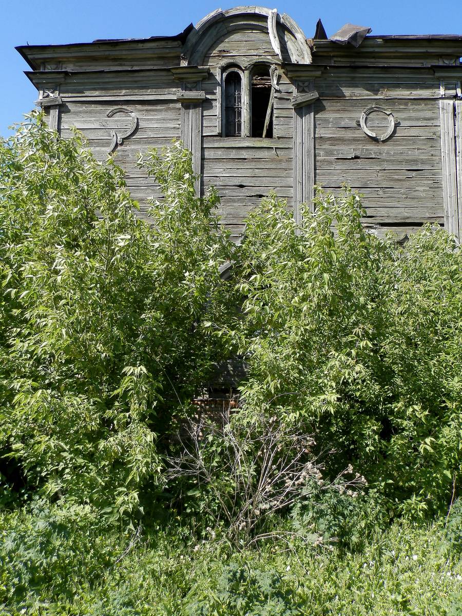 фасады. Церковь Рождества Христова, Лопатищи (Кстовский район, Нижегородская область)