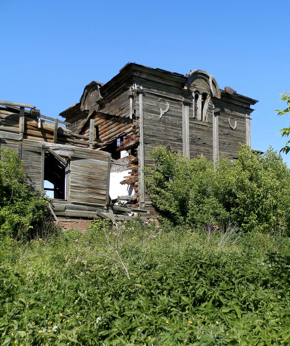 фасады. Церковь Рождества Христова, Лопатищи (Кстовский район, Нижегородская область)