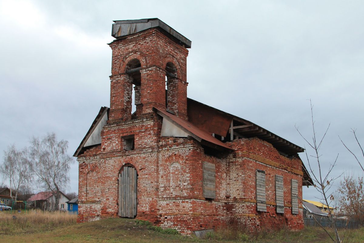 Церковь Николая Чудотворца, Ачапное (Кстовский район, Нижегородская область). фасады