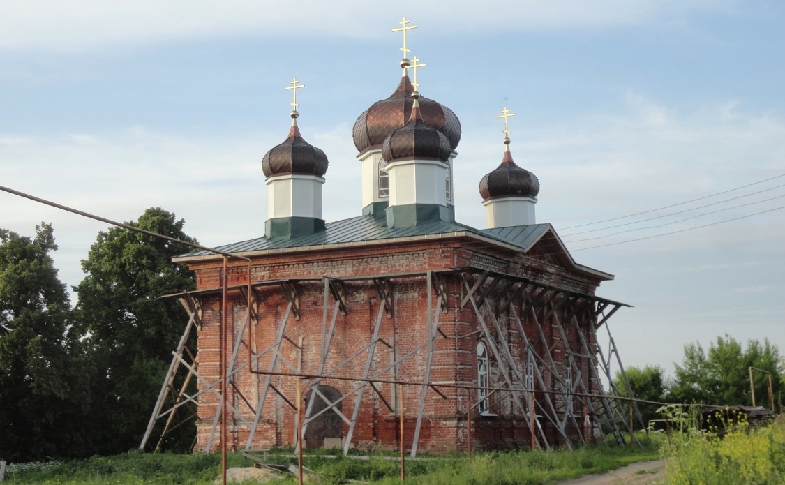 Варварское. Церковь Никона Радонежского. фасады