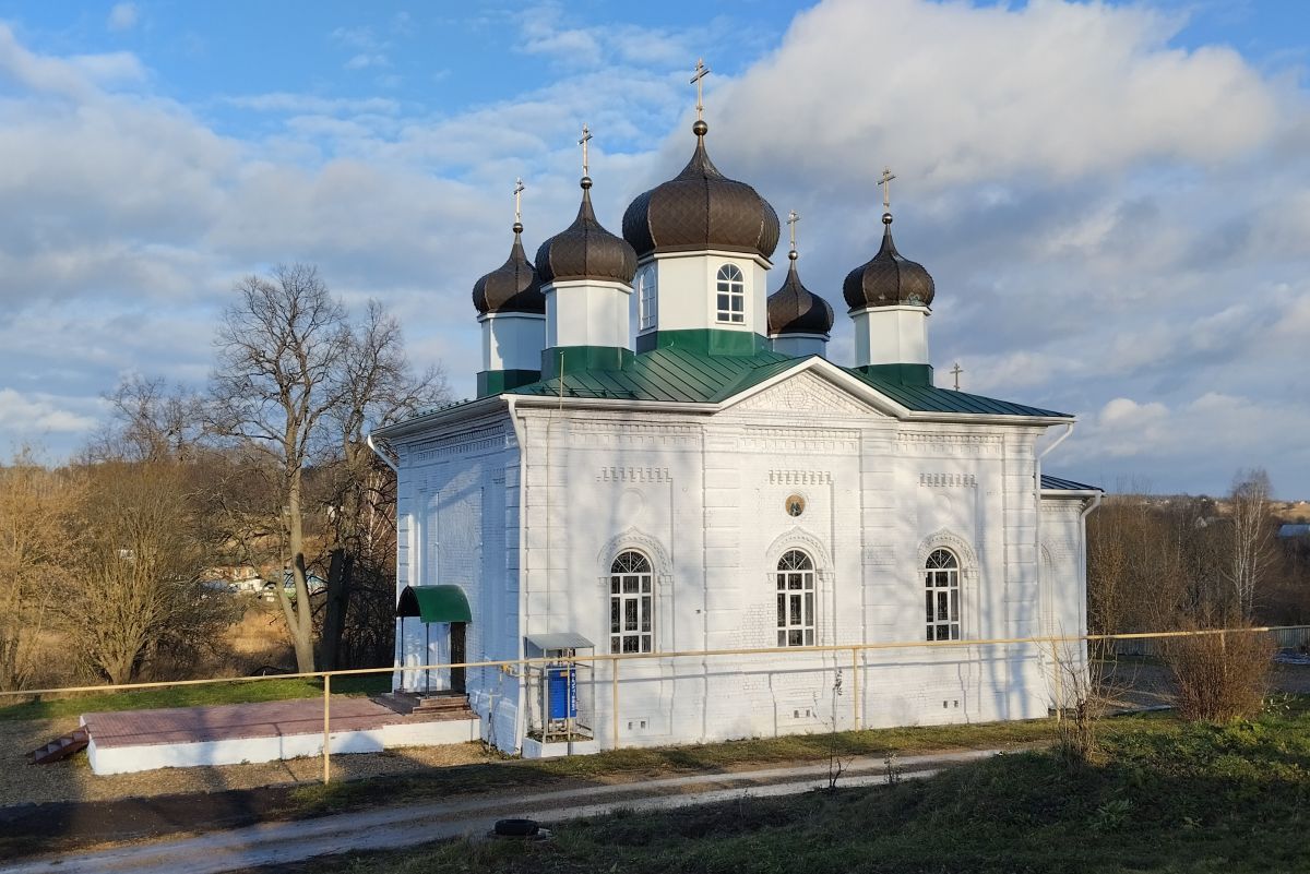 Варварское. Церковь Никона Радонежского. фасады