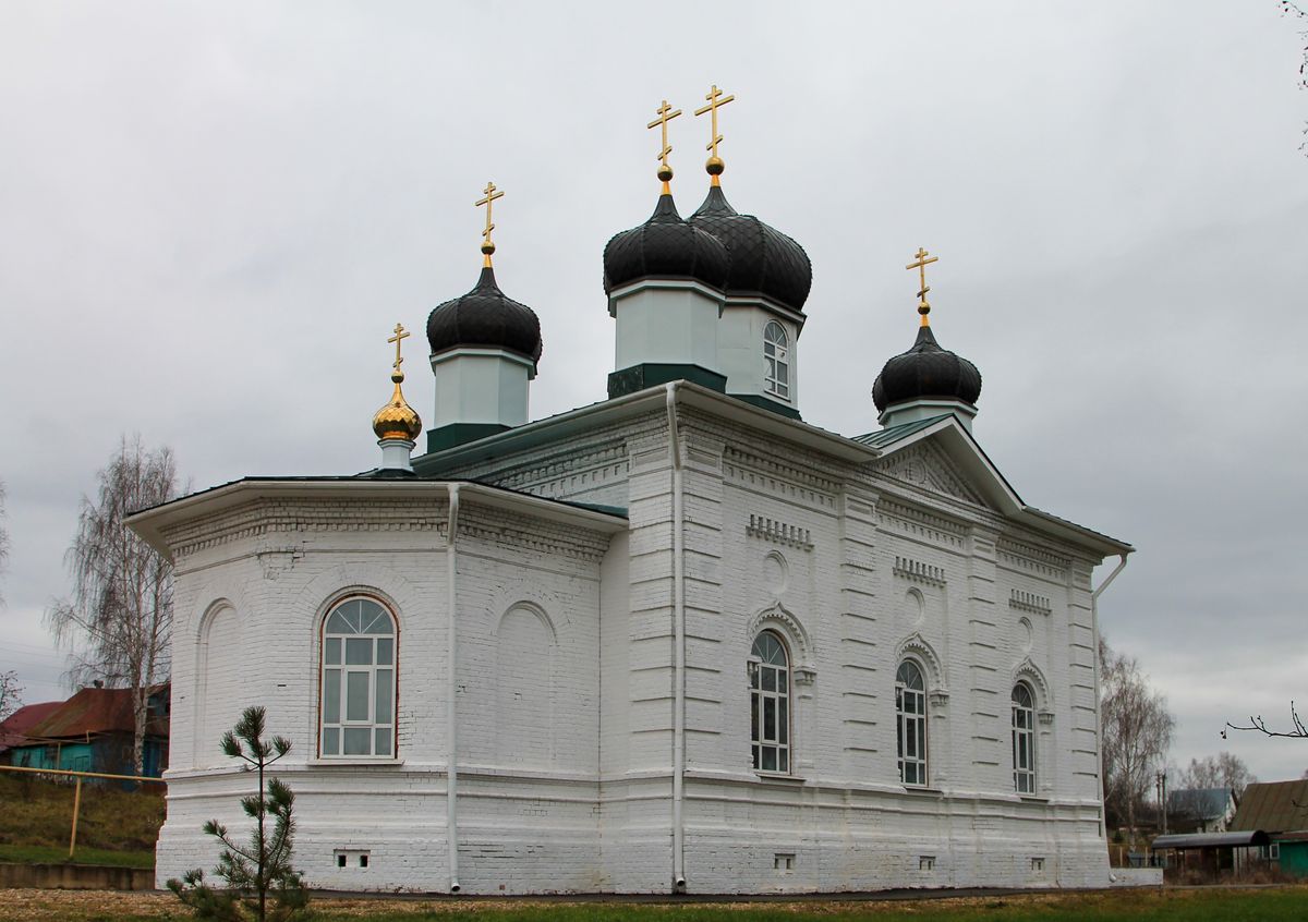 Церковь Никона Радонежского, Варварское (Кстовский район, Нижегородская область). фасады