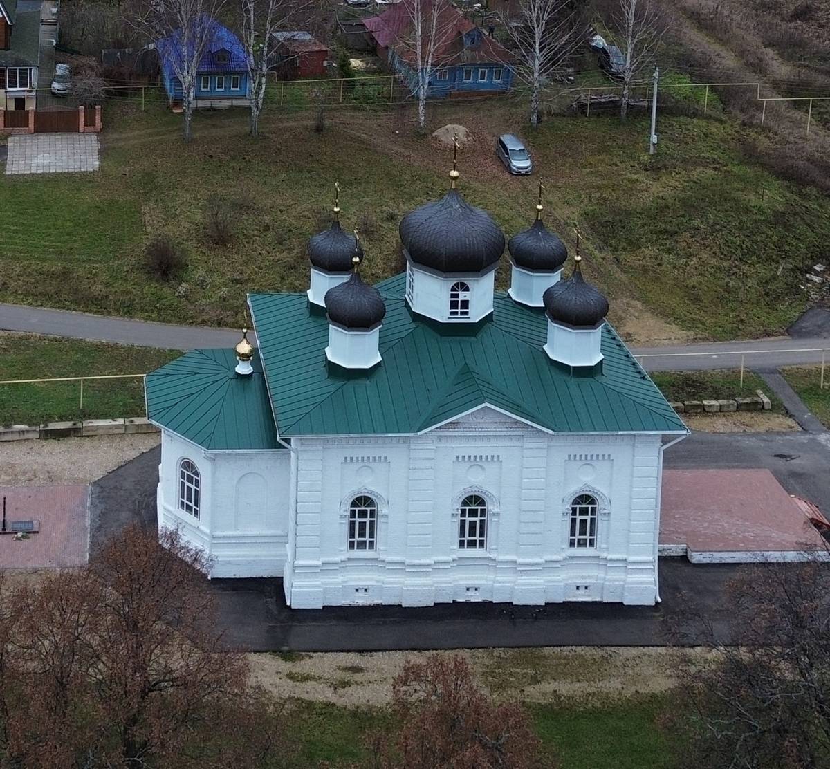 Церковь Никона Радонежского, Варварское (Кстовский район, Нижегородская область). фасады
