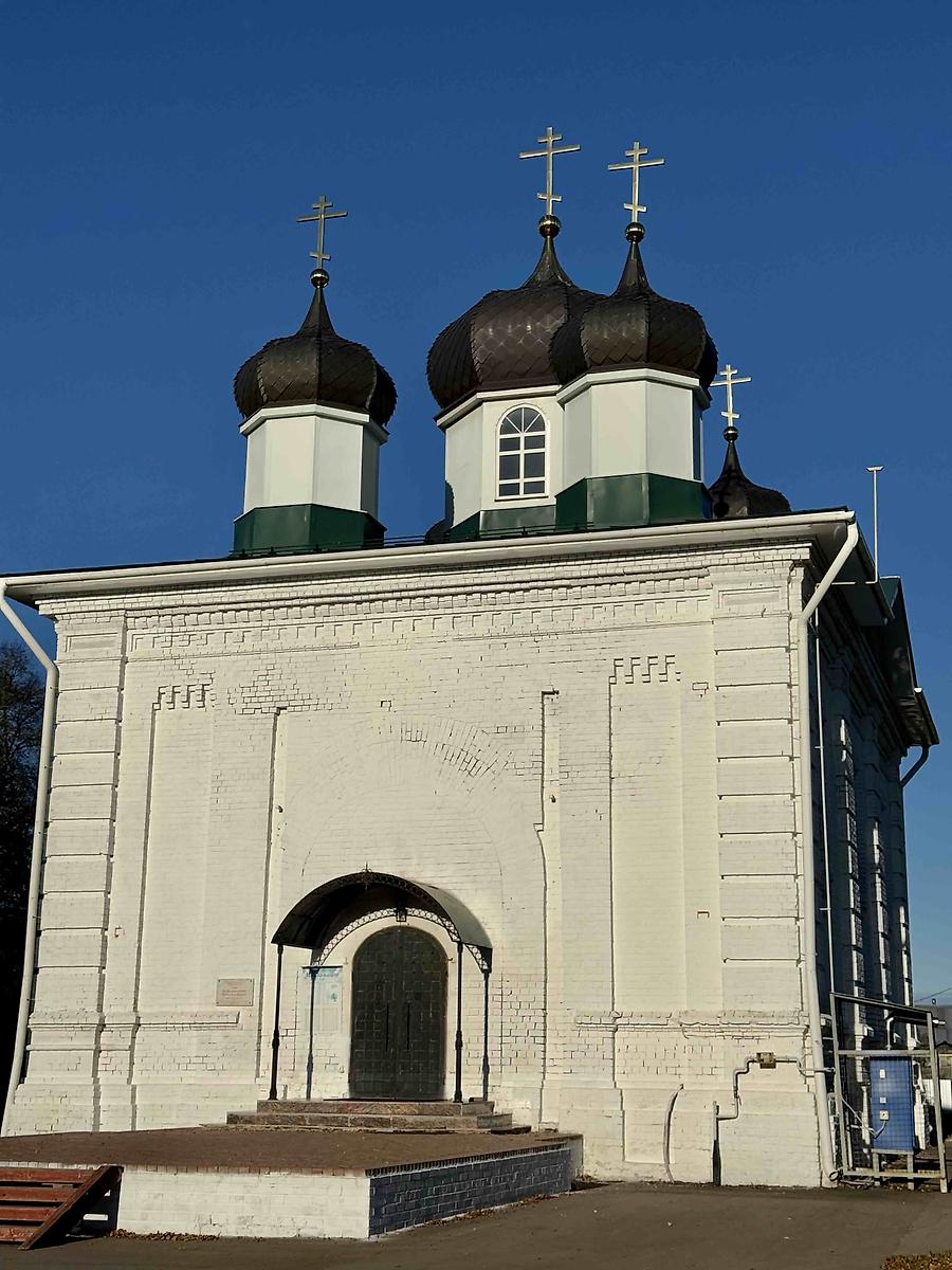 фасады. Церковь Никона Радонежского, Варварское (Кстовский район, Нижегородская область)