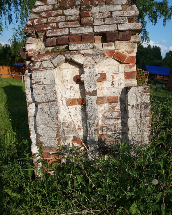 Часовенный столп, Зотино (Краснобаковский район, Нижегородская область). архитектурные детали
