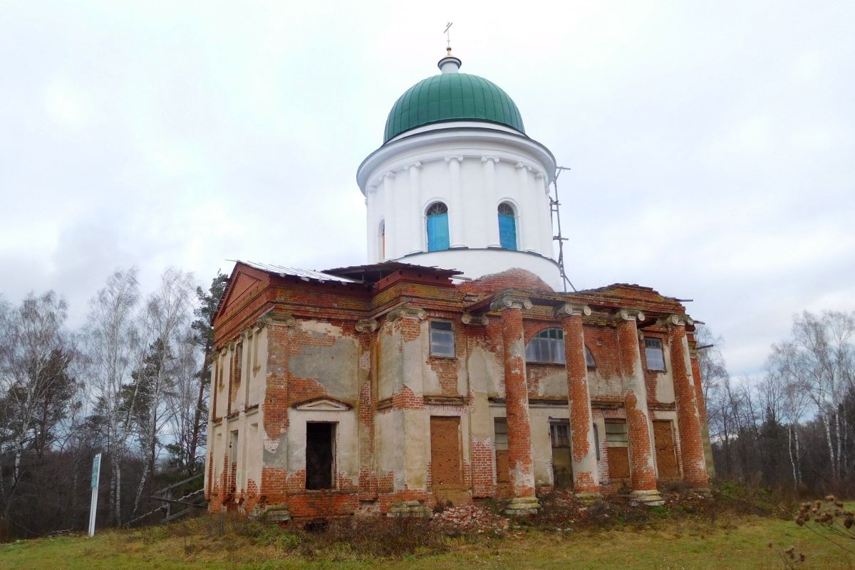 Церковь Вознесения Господня, Малое Шипилово (Лысковский район, Нижегородская область). фасады