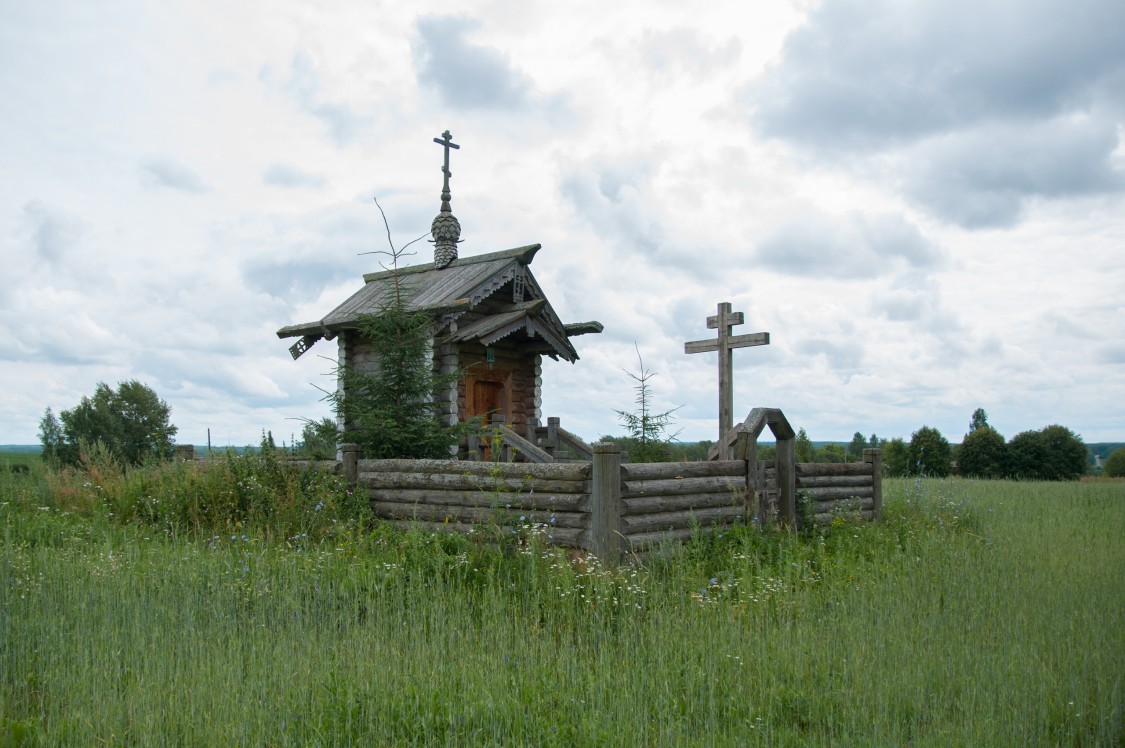 Часовня Николая Чудотворца, Бармино (Лысковский район, Нижегородская область). фасады