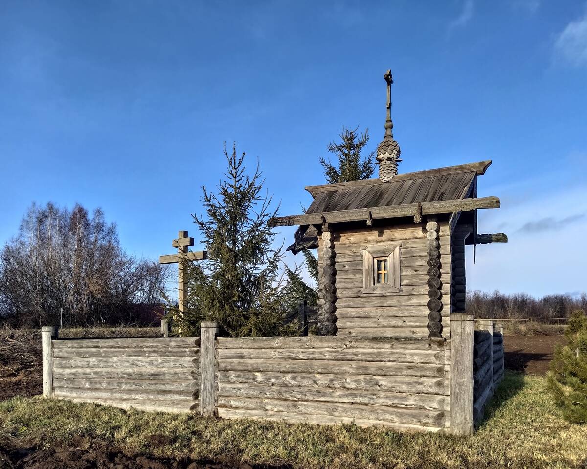 Часовня Николая Чудотворца, Бармино (Лысковский район, Нижегородская область). фасады