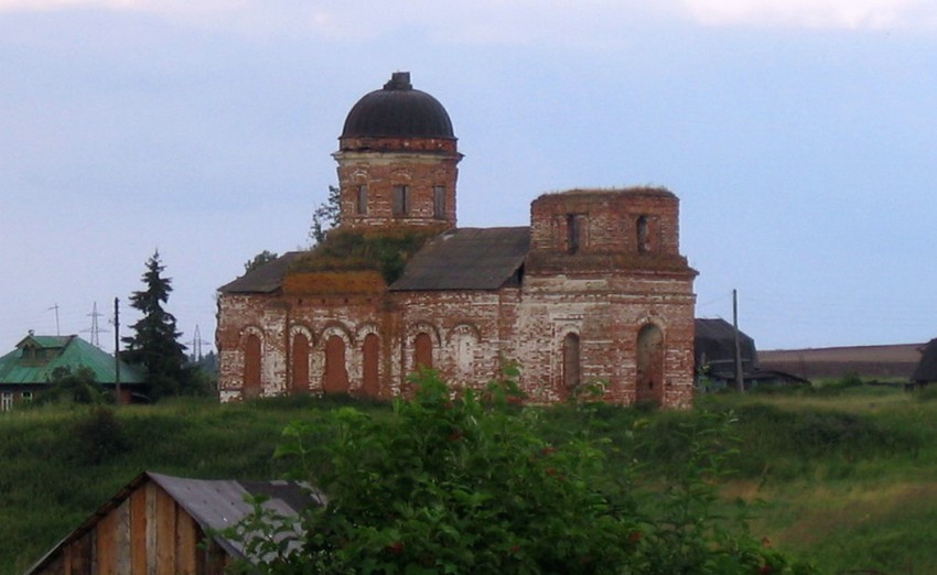 Церковь Иверской иконы Божией Матери, Дубенщино (Лысковский район, Нижегородская область). фасады