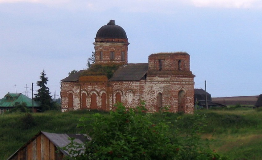 Дубенщино. Церковь Иверской иконы Божией Матери. фасады