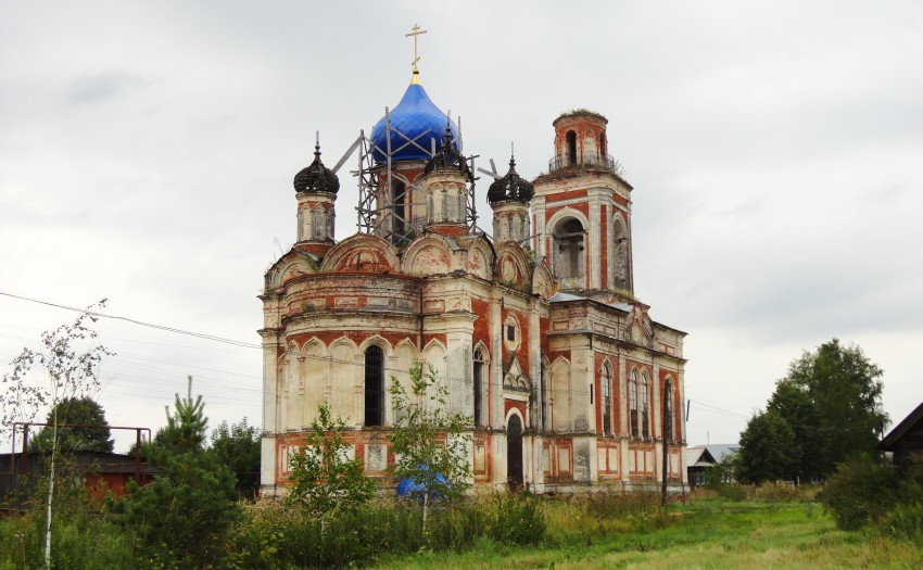 Белозериха. Церковь Благовещения Пресвятой Богородицы. фасады