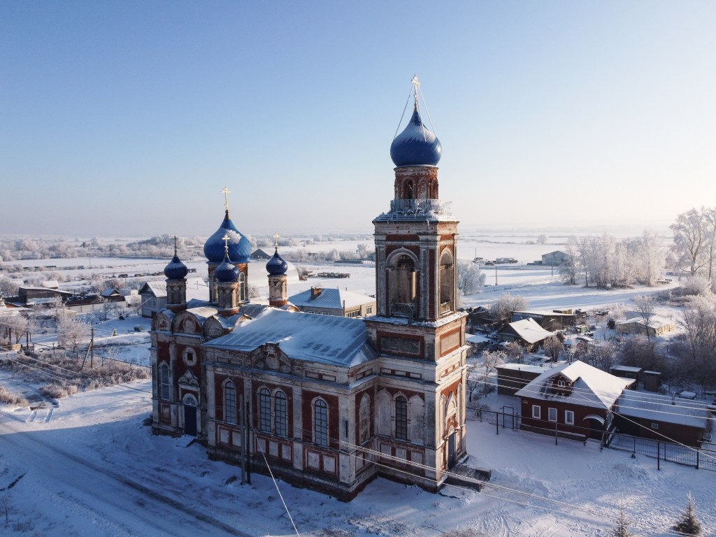 Белозериха. Церковь Благовещения Пресвятой Богородицы. фасады