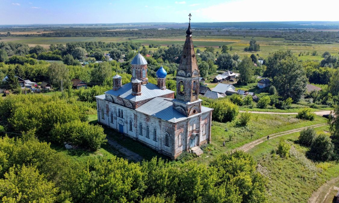 Асташиха. Церковь Благовещения Пресвятой Богородицы. фасады