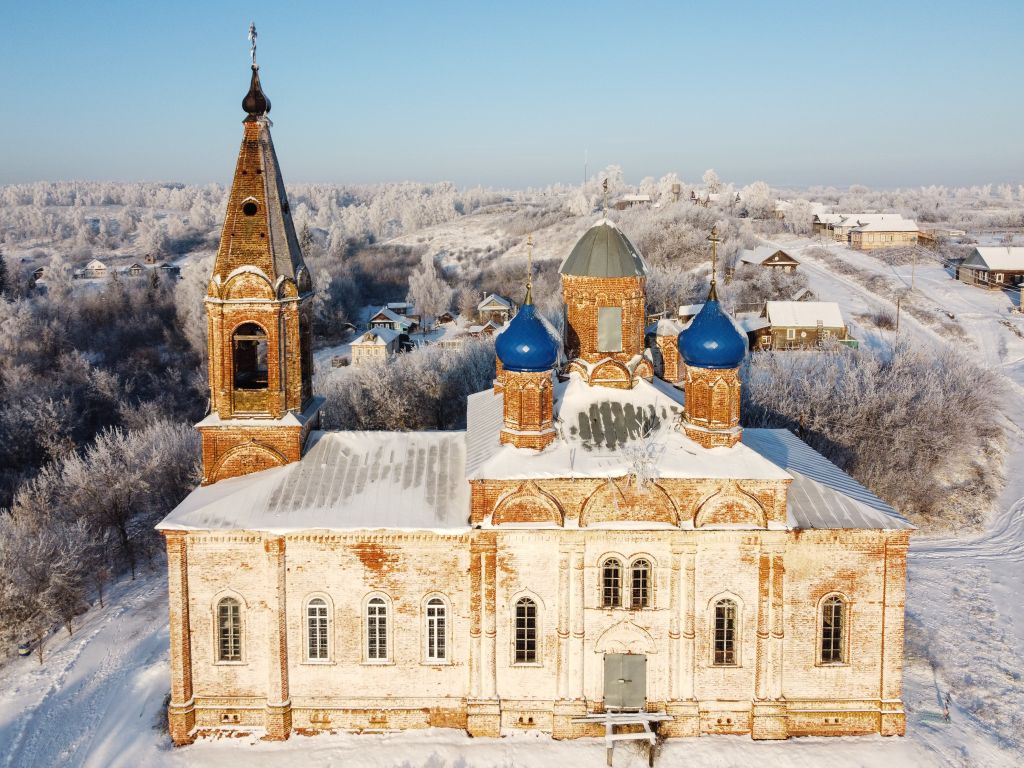 Церковь Благовещения Пресвятой Богородицы, Асташиха (Лысковский район, Нижегородская область). фасады