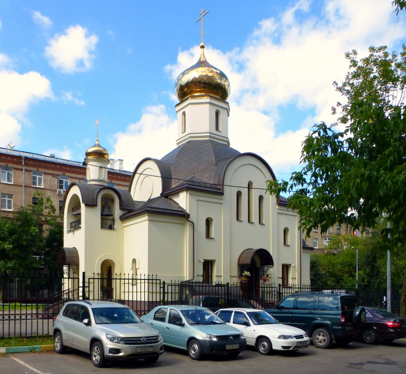 Войковский. Церковь Царственных страстотерпцев. фасады