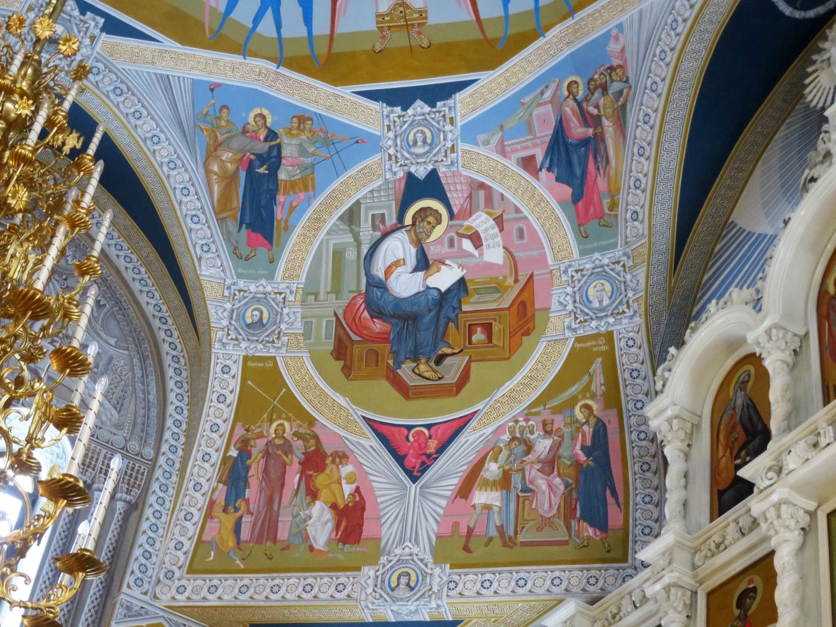 Церковь Царственных страстотерпцев, Войковский (Северный административный округ (САО), г. Москва). интерьер и убранство, Святой апостол и Евангелист Марк